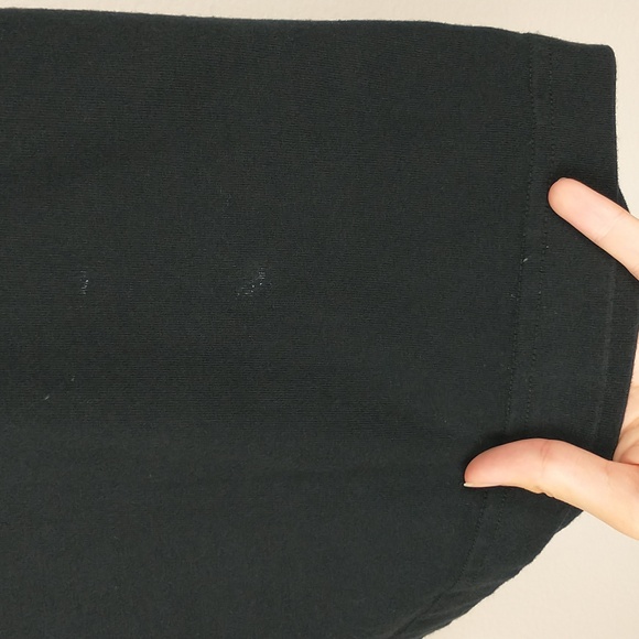 Reigning Champ Shirt Mens Small Black Short Sleeve Cotton Crewneck Logo - Picture 10 of 13